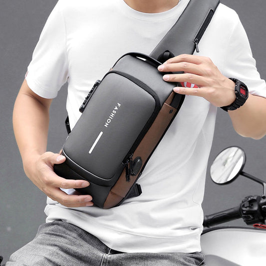 Bolso Impermeable Anti robo con Puerto de Carga